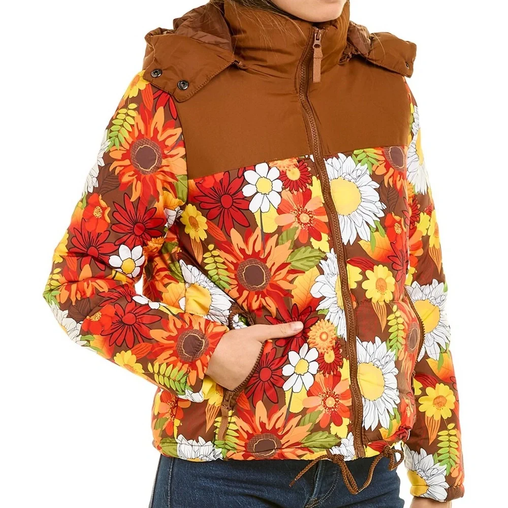 therapy Printed Puffer Jacket - Picture 3 of 3
